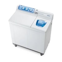 غسالة هيتاشى حوضين 10.5 ك فضى