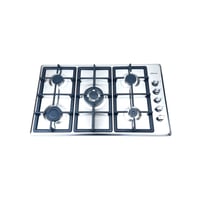 سطح جى فى سى 90 سم غاز شبك ثقيل مفاتيح جانبية