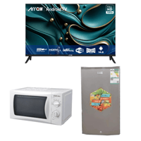 باكدج ثلاجة + شاشة + ميكرويف