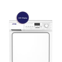 مجفف ارو 8ك مع مكثف ابيض باب مربع