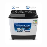 غسالة دورا سات حوضين 6.5ك