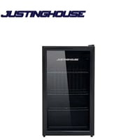 ثلاجة جستنجهاوس 3 قدم زجاج 88 لتر