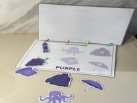 ملزمة تصنيف الألوان (بالعربي او الانجليزي)