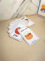 بطاقات الفواكة بالعربي