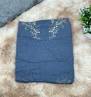 شرشف صلاه سحاب منتش مطرز ساده كم فرنسي الطول 155cm