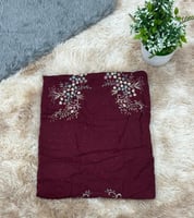 شرشف صلاه سحاب منتش مطرز ساده كم فرنسي الطول 155cm