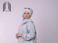 شرشف صلاه مطرز ثوب انيق الطول 155cm الكم اسواره