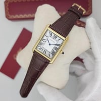 ساعة كارتير تانك جلد