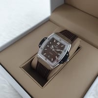 ساعة هوبلت كريستال مستطيل