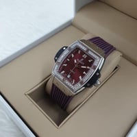 ساعة هوبلت كريستال مستطيل