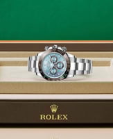 رولكس دايتونا بلو كرونوغراف ايطار سيراميك