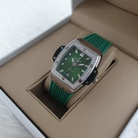 ساعة هوبلت كريستال مستطيل