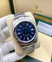 رولكس اويستر بربتشوال ميناء كحلي