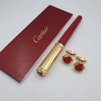 طقم كارتير قلم وكبك