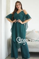 جمبسوت بطبقه شيفون من فوق على شكل مثلث