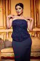 فستان سهرة تاج الرياض