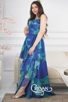 فستان مشجر ربرتو كفالي كسرات صدر