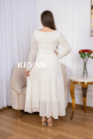 فستان فخم بلمسات براقة