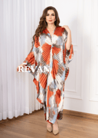 جلابيه راقي بنقشات فريدة ولمسة فاخرة