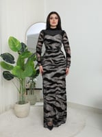 فستان سهرة أنيق بقصة مستقيمة من ريڤــان