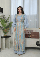 جلابية رمضانية فاخرة قطعتين