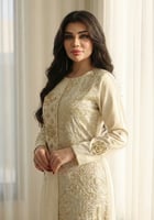 جلابية رمضانية مطرزة بتفاصيل راقية من ريڤــان