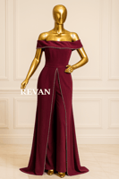 جمبسوت تركي سهرة بقصة أنيقة ولمسات براقة