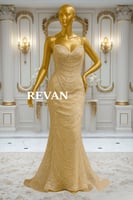 فستان سهرة فخم