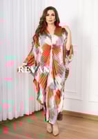 جلابيه راقي بنقشات فريدة ولمسة فاخرة