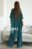 جمبسوت بطبقه شيفون من فوق على شكل مثلث