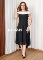 فستان أنيق بلمسات ملكية راقية