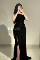 فستان سهرة أريج البستان