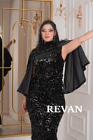 بلوزة مشجرة بالترتر