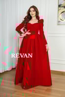 فستان سهره جوخ ملكي