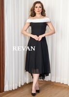 فستان أنيق بلمسات ملكية راقية