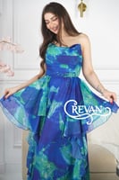 فستان مشجر ربرتو كفالي كسرات صدر