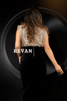 فستان فاخر يجمع بين الفخامة والأناقة