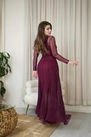 فستان عيد فاخر بتطريز دانتيل أنيق من ريڤــان