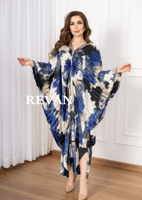 جلابيه راقي بنقشات فريدة ولمسة فاخرة