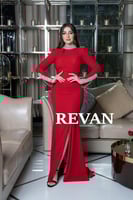 فستان سهرة قصة الحورية