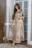 جلابية راقية بتصميم كلاسيكي ولمسات فاخرة