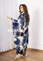 جلابيه راقي بنقشات فريدة ولمسة فاخرة