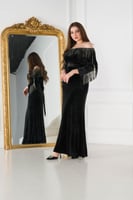 فستان سهره مخمل