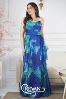 فستان مشجر ربرتو كفالي كسرات صدر