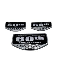 طقم علامة 60th تويوتا لاندكروزر