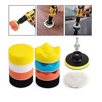 مجموعة فرش تنظيف وتلميع 7 قطع