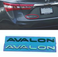علامة ملصق تويوتا افالون 2008 - 2018