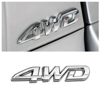 علامة ملصق 4WD تويوتا جيوب