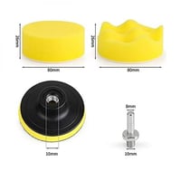 مجموعة فرش تنظيف وتلميع 7 قطع