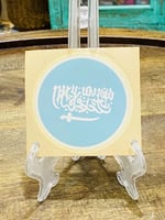 من البنود الشحيحة؛ ملصق (استيكر) يوضع على الزجاج (...